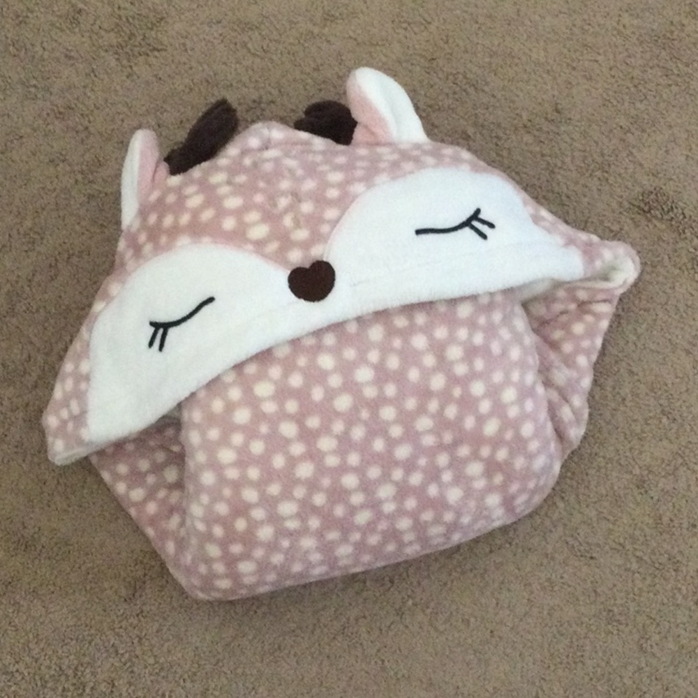 HUNKEMOLLER Deer Snuggle Throw